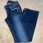 Ariat  Womens Jeans Size 28L Dark Wash Embroidered Bootcut Western Denim Photo 0