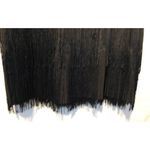 Cache Black Fringe Covered Embellished Top Lined Fun Event Wedding Sz M/L Photo 3