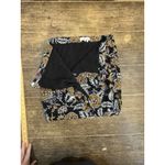 Ba&sh  Black Floral Venise Wrap Mini Skirt Size NEW Size‎ 3 US 8 Photo 5