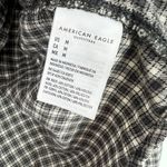 American Eagle NWT  Cropped Hooded Flannel Shirt Plaid Size Medium M NEW Photo 7