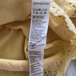 Topshop Womens  Top Lace Trim Off the Shoulder Size 8 Photo 8