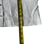 Princess Polly  White Collared Crop Top Women's Shirt Size 4 | 73-38 Photo 4