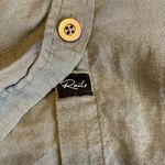 Rails  Kona Linen Blend Button-Up  Shirt Embroidered Photo 9