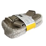 LOLË Sherpa Belt Bag, Unisex, Adjustable Multipurpose Cream Crossbody NEW Brown Photo 4