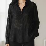 Masai Ingrida Shirt Black White Patterned Size XS New Without Tags A Photo 0