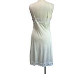 Vintage Lorraine Satin Romantic Cream Full Slip Night Gown Size Tall 36 White Size M Photo 1