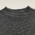 Abound  Nordstrom Crewneck Cropped Sweater Grey Charcoal Heather XL Photo 2