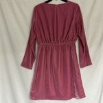J.Crew  Velvet Wrap Dress in Pink Size 2 Photo 1