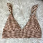 Aerie  Ruffle Triangle Bikini Top Women's Medium Photo 1