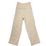 frame denim FRAME $428 High Waist Organic Linen Blend Cargo Pants in Sand 8 Photo 8
