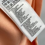 Forever 21 Peach Short Sleeve Knee Length Solid A-Line Dress Medium Photo 5