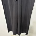 Nimin Clothing Co Solid Black Contemporary Paper Bag Wide Leg Pants Size 20 NEW Photo 2