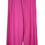 House of Harlow 1960 Wide Leg Pants Womens 10 Pink High Rise Retro Chic Barbie Photo 0