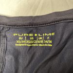 Pure Lime Athletic Running Tennis Golf Skort Black Stretch Sz Extra Small XS Photo 2