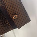 Escada Silk & Wool Blazer Brown Diamond Quilt Size 4 Photo 9