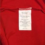 Liz & Sara Red “Angel” Cutout Long Sleeve Crop Top Size Small Photo 3