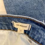 Madewell  Medium Wash Denim Mom Jean EUC Sz 33 High Rise Crop Tapered Leg Photo 5