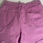Iden Ditto High Waisted Pink Cotton Roll‎ Hem Casual Summer Women's M Size M Photo 5