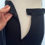 Vintage 90s Moods Pencil Maxi Skirt US 6 Formal Minimalist Holiday Back Slit Black Photo 7