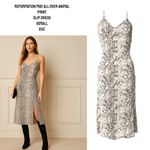 Reformation  MIDI LENGTH ANIMAL ALL‎ OVER PRINT DRESS X SMALL EUC Photo 1