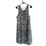 Sangria Women's Plus Size 22 W V-Neck Floral Knee Length Dress White/Black Photo 1