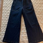 Anthropologie Anthropology cropped high-rise wide leg jeans by pilcro Photo 4