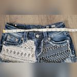 Miss Me  Blue Jean Shorts Size 26 Photo 4