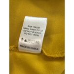 Do+Be Mustard Yellow Drape Sleeve Off Shoulder Mini Dress Westwood Rouche Size S Photo 11