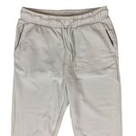 Topten Beige Jogger Sweatpants Soft Fleece Elastic Waist Cuffed Legs S Women Photo 1