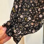 Current Air Anthropologie Aurelie Floral Print Dress Boho Fall Flutter Size S Photo 10