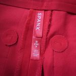 Spanx NWT 20367Q Polished Kick Flare in True Red Pull-on Crop Pants L Petite Photo 4