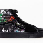 Vans NWT X Disney 100th Villains Sk8 Hi Shoes Black Sneakers M 9.5 W 11 Photo 0