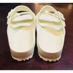 Birkenstock Arizona EVA Slides Sandals Womens Pale Green Double Strap 39 N (8-9) Photo 1