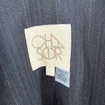 Chaser Top SZ Small NWT Metallic Stripe Long Sleeve Rose Gold Dolman V-Neck Photo 5