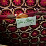 Vera Bradley  Dark Pink/ Brown Floral Tote & Wallet Photo 12
