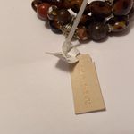 NWT Brown Bead Stretchy Bracelet 3 Piece Set $28 MSRP Photo 8