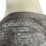Beyond Yoga  Long Sleeve‎ Top in Heather Grey Sz M Photo 4