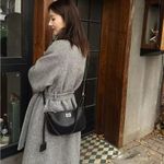 Women Bag Genuine Leather Messenger Handbag Crossbody Bags Shoulder Bag Purses Black Photo 1