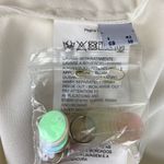 PINKO Ivory Iridescent Sequin Sleeveless Mini Shift Dress Size 6 $784 Cocktail White Photo 11