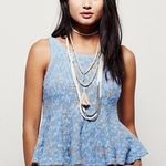 Free People () Knit Side by Side Flared Tank Photo 0