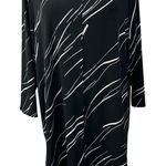 Alfani  Boat-Neck 3/4-Sleeve Printed Tunic Womens XL Classic Striped‎ Spring Photo 0