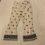 House of Harlow 1960 White and Black Wide Leg Pants Size L Photo 5