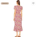 Rhode Lulani Midi Dress in Pink Floral Trip Mini Size 2 Photo 2