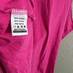 Good hYOUman  Women's XL Pink Graphic Tank Top "Dogs Are My Favorite People" Photo 4