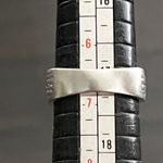 Natural Tiger’s Eye Sterling Silver Ring Sz 6.75 Brown Photo 4