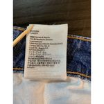 H&M Regular Waist Jean Shorts Womens 10 Medium Wash Denim Festival DIY Cut Off Photo 8