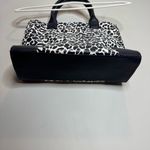 Tory Burch  Mini Ella Printed Tote Leopard Blue White Photo 3