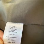 Talbots NTW  Jacket Italian Flannel Wool Full Zip Dark Green Size 0P Lined Photo 6