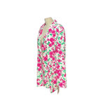 For Love & Lemons For Love‎ & Lemons Tanner Boyfriend Blazer In Pink Floral Plus Size 2X Photo 5