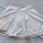 Forever 21 F21 White Lace Skirt Photo 0